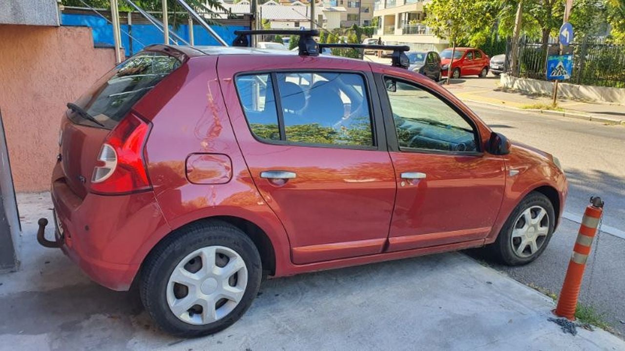 Dacia Sandero bare transversale Menabo Tema