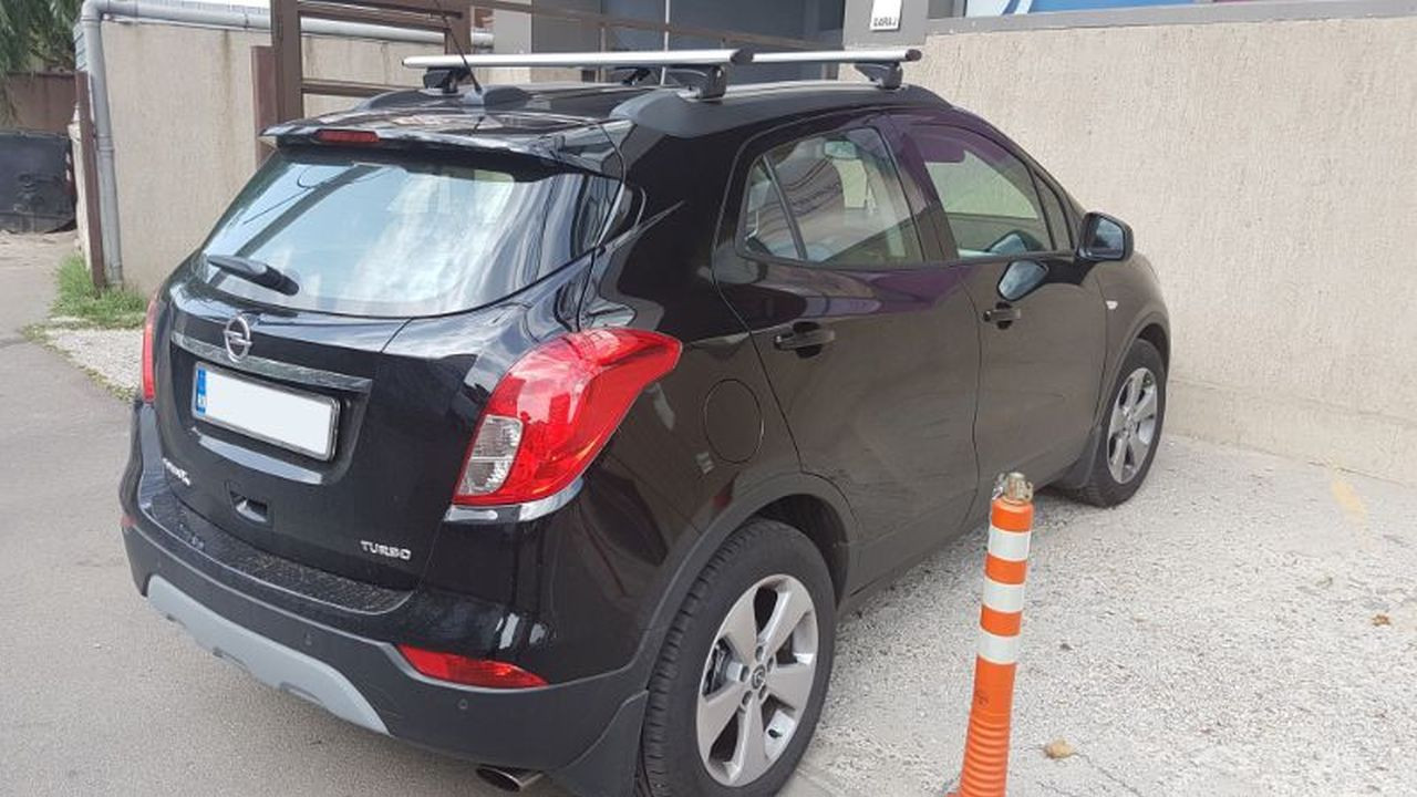 Opel Mokka bare transversale Menabo Leopard
