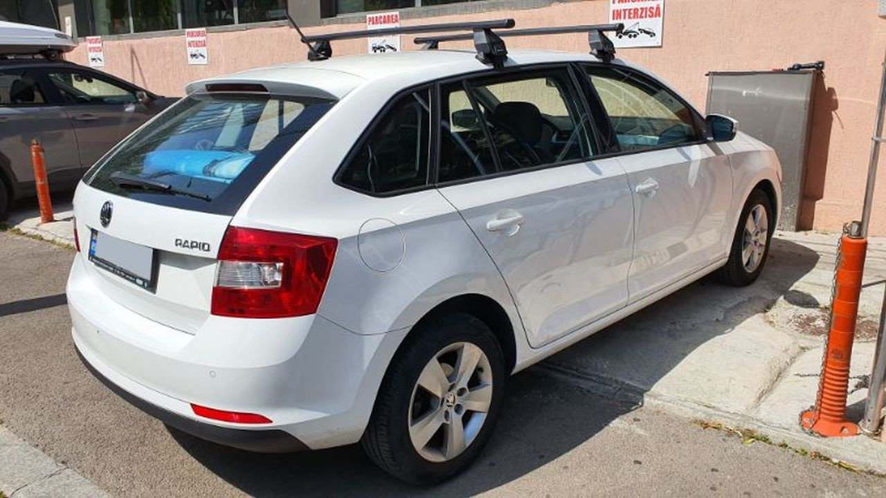 Skoda Rapid bare transversale Menabo Tema