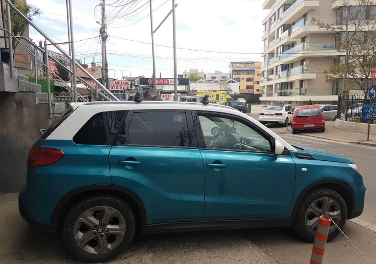 Suzuki Vitara bare transversale Menabo Tiger Silver