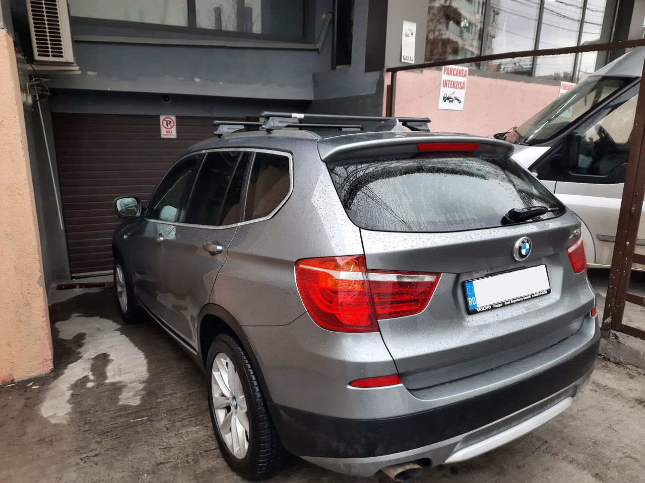 BMW X3 bare transversale Menabo Tiger Black