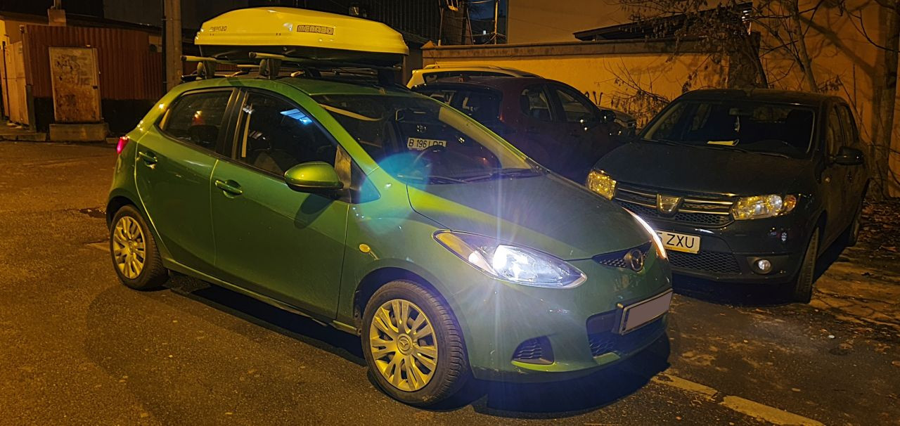 Mazda 2 cutie portbagaj Menabo Diamond