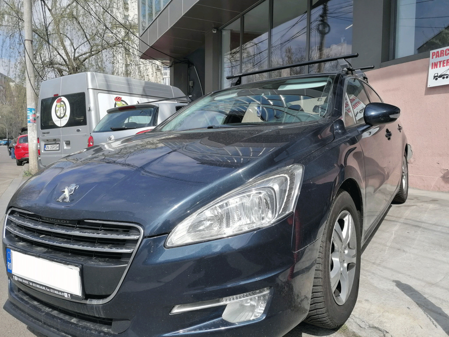 Peugeot 508 bare transversale Menabo Tema