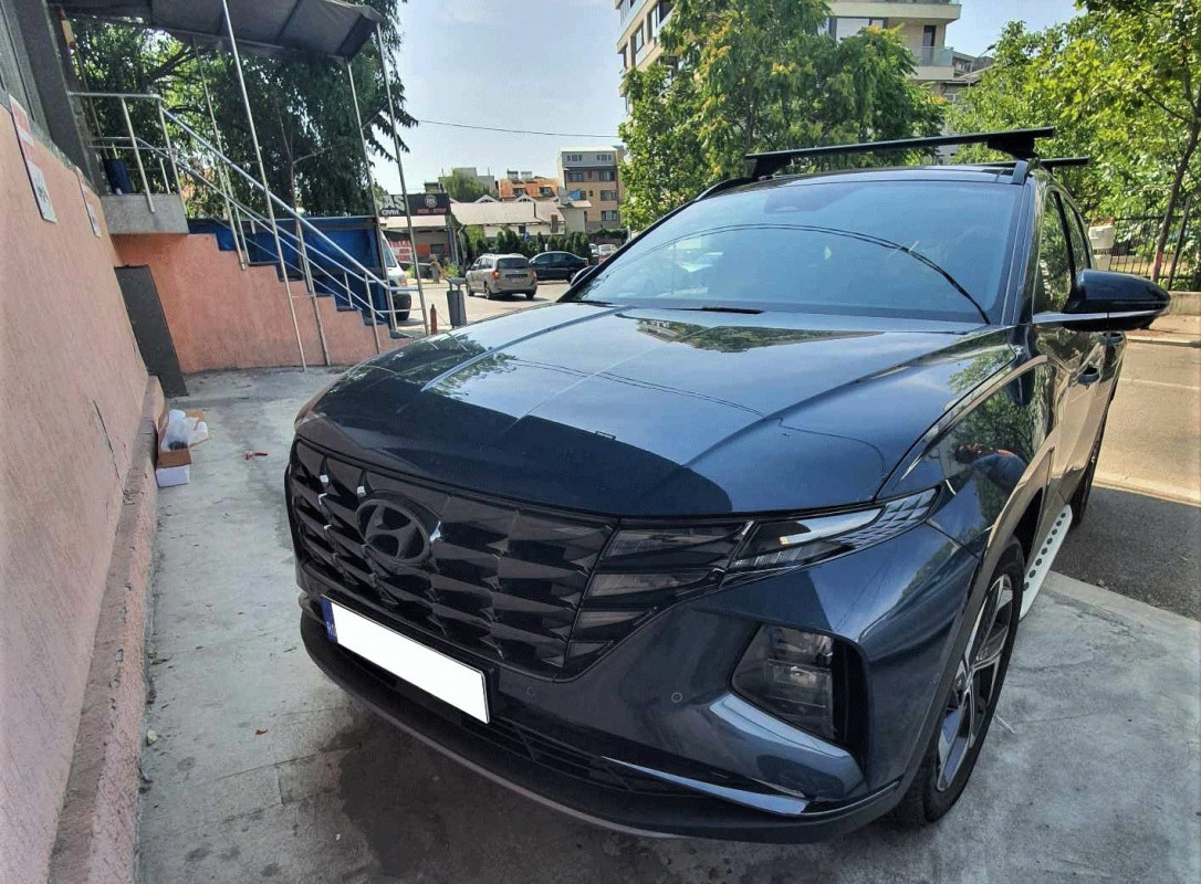 Hyundai Tucson bare transversale Menabo Leopard Black