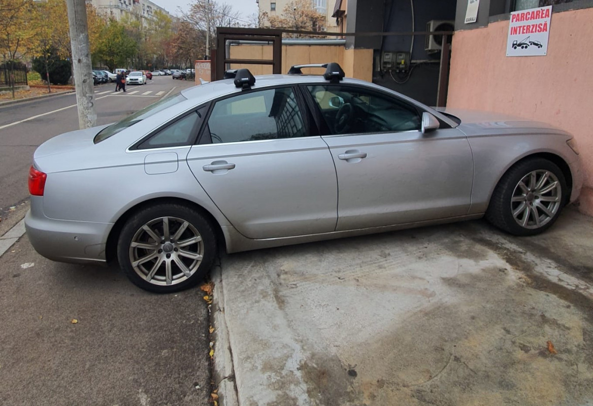 Audi A6 bare transversale Thule Evo Flush Edge
