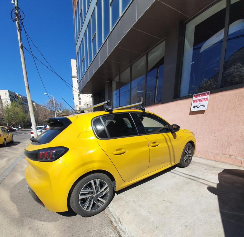 Peugeot 208 bare transversale Menabo Tema