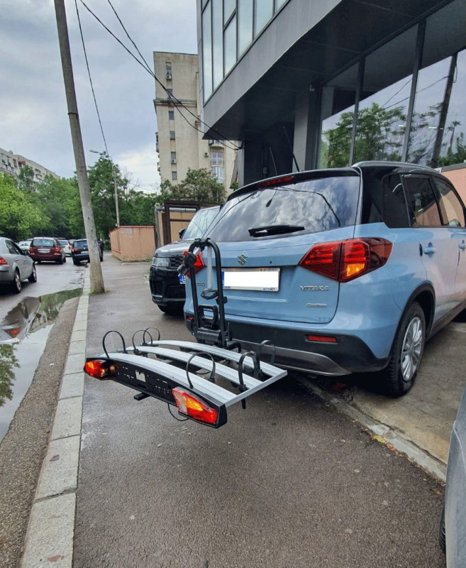 Suzuki Vitara suport bicicleta Menabo Alcor 3 pentru 3 biciclete