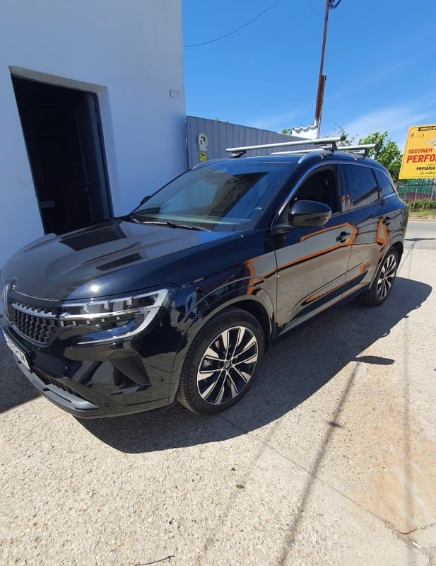 Renault Austral bare transversale Menabo Leopard Silver