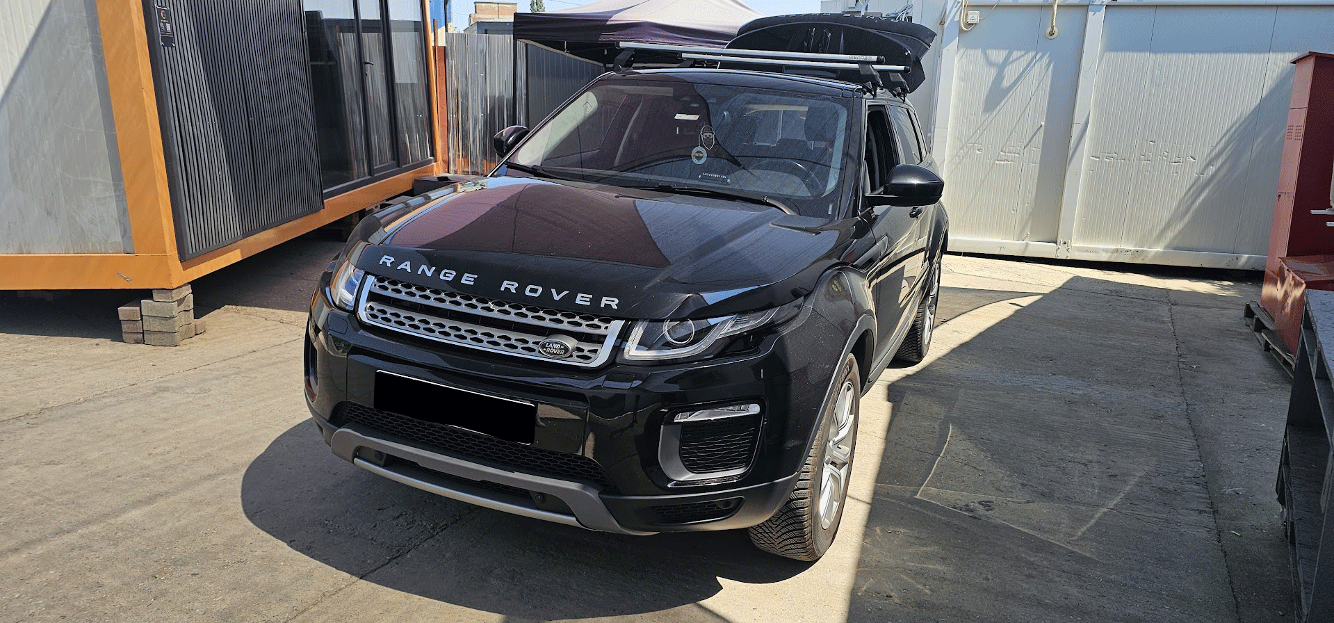 Land Rover Range Rover Evoque bare portbagaj Menabo Tema