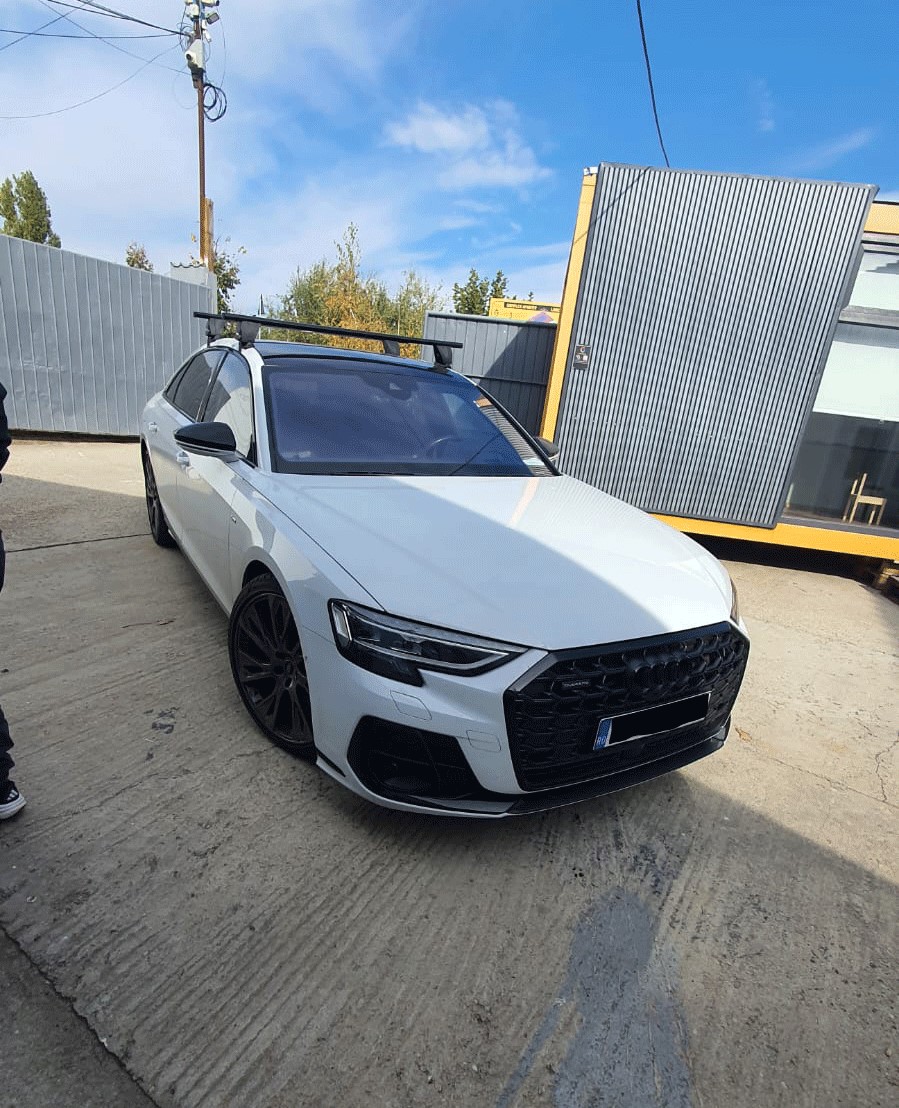 Audi A8 bare portbagaj Menabo Delta Black