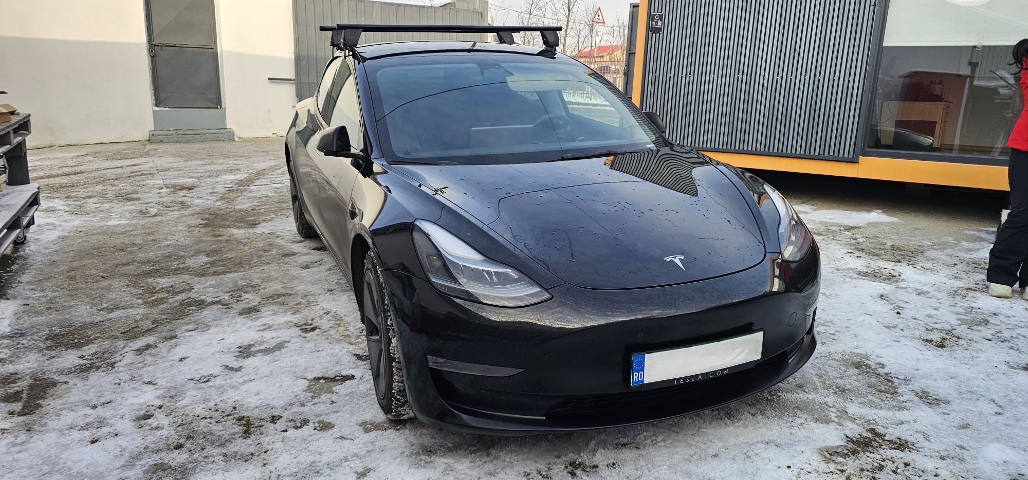 Tesla Model 3 2017+ bare transversale Menabo Dedicate OE