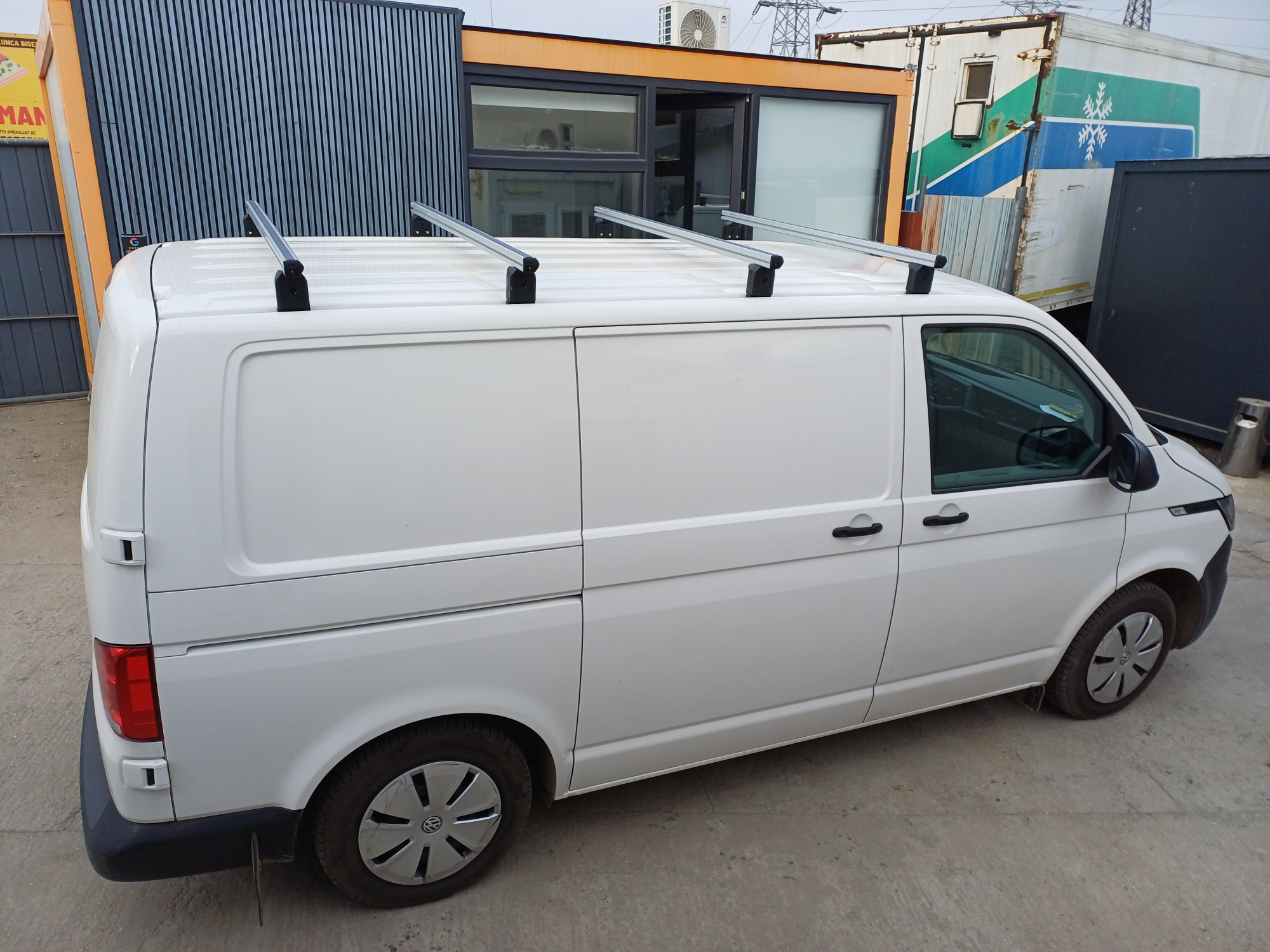 Volkswagen T7 cu bare transversale Menabo Professional Airdyn