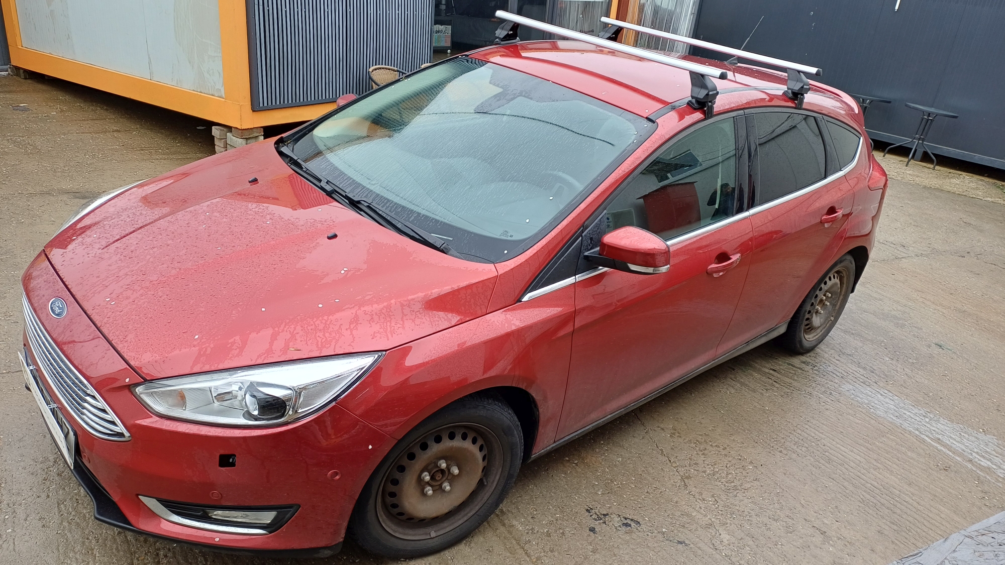 Ford Focus III bare transversale Menabo Omega Aluminiu