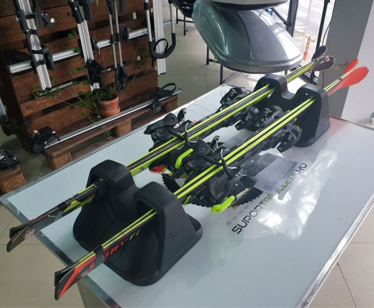 Fabbri SKO magnetic ski rack