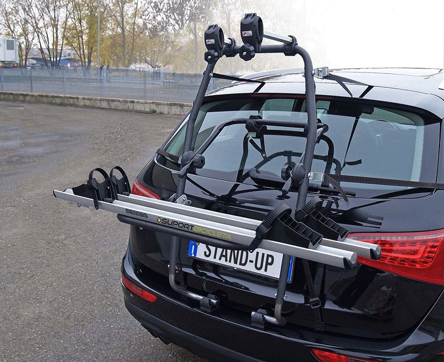 How to fit a rear bike rack on your tailgate
