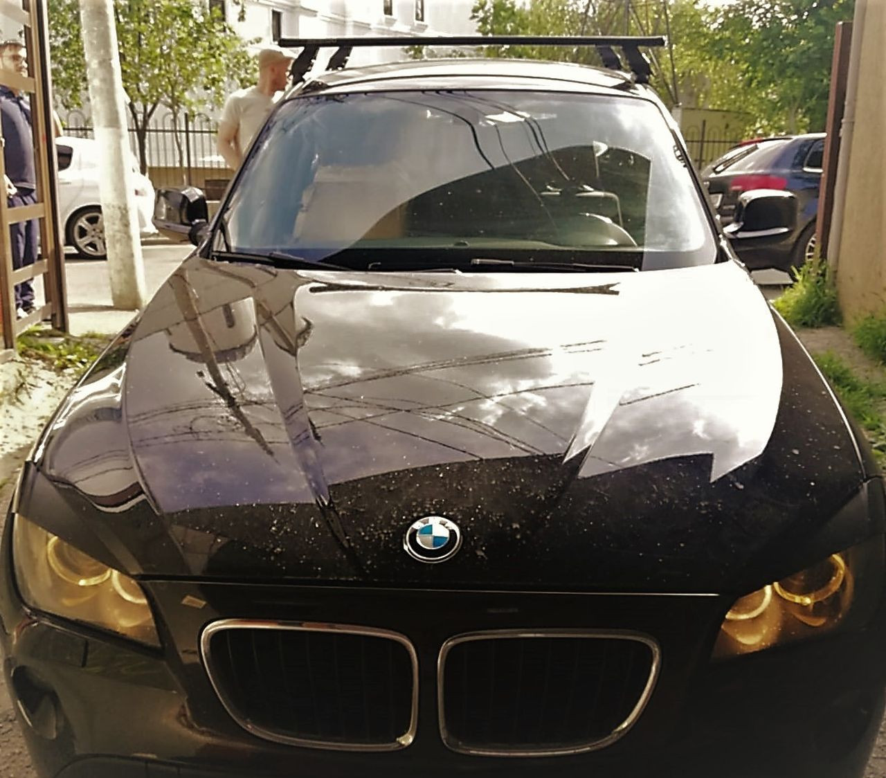 Montaj BMW X1 bare transversale Menabo Tema otel