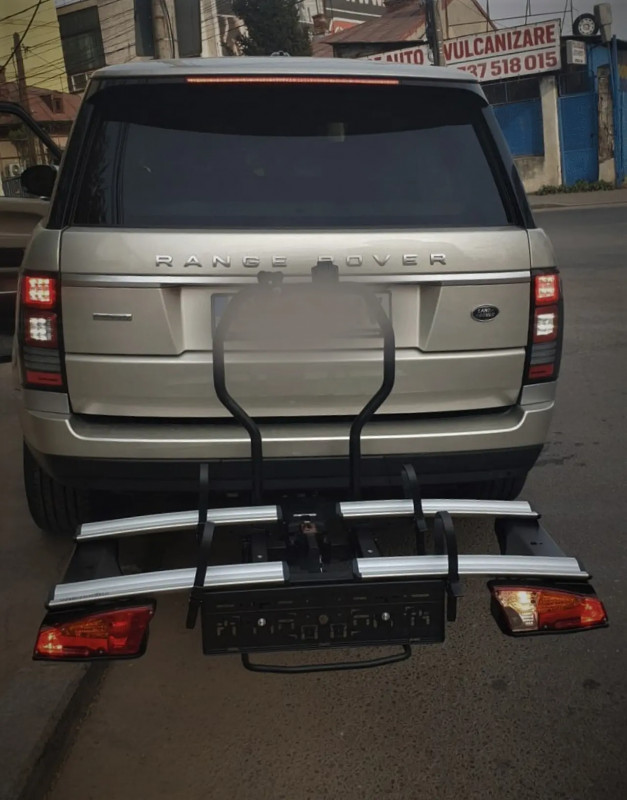 Range Rover suport bicicleta cu prindere pe carlig Menabo Antares Plus