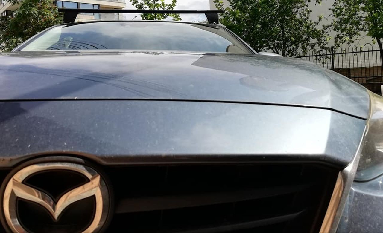 Mazda bare transversale Menabo Delta Black