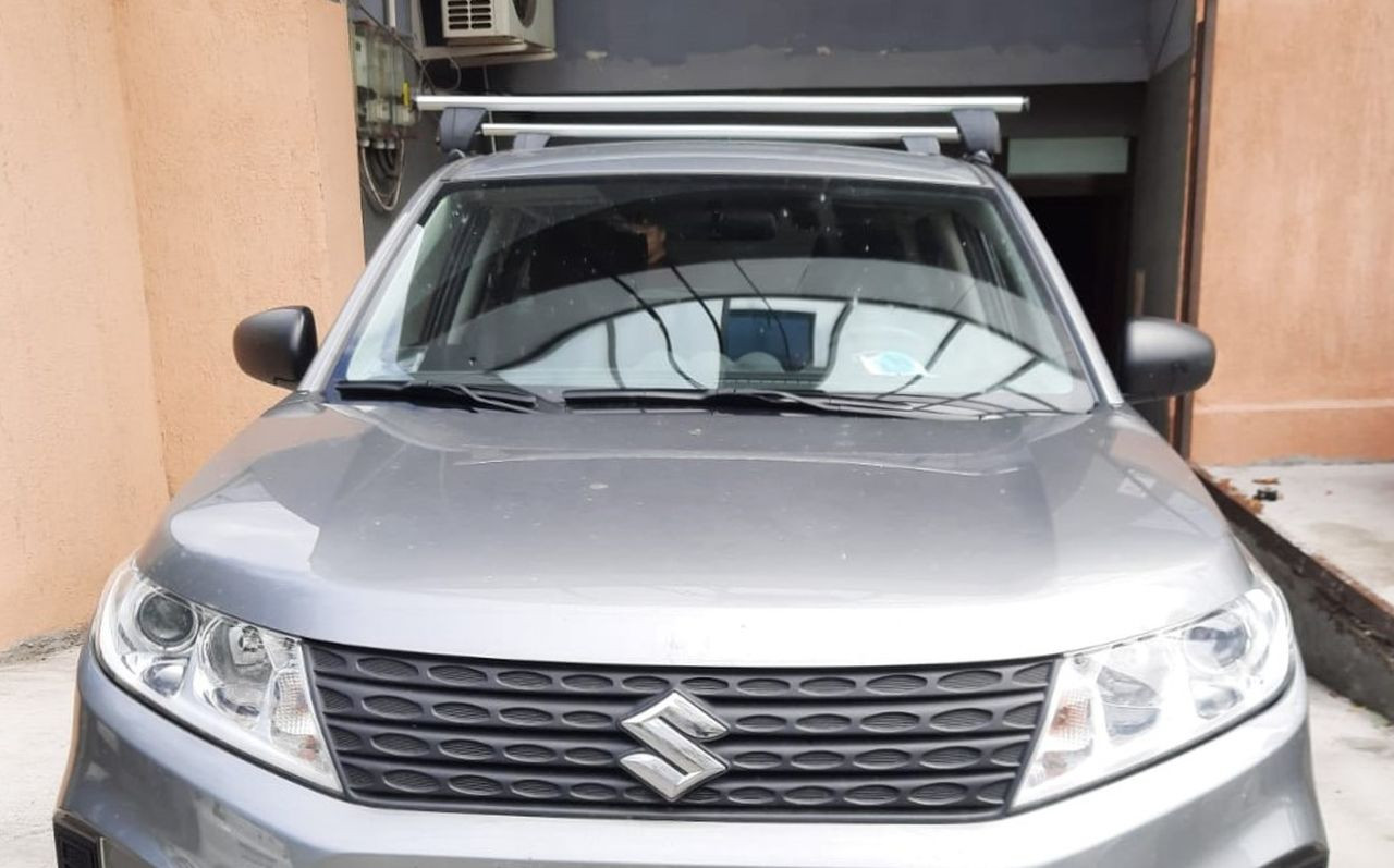 Suzuki Vitara bare transversale Menabo Delta Silver