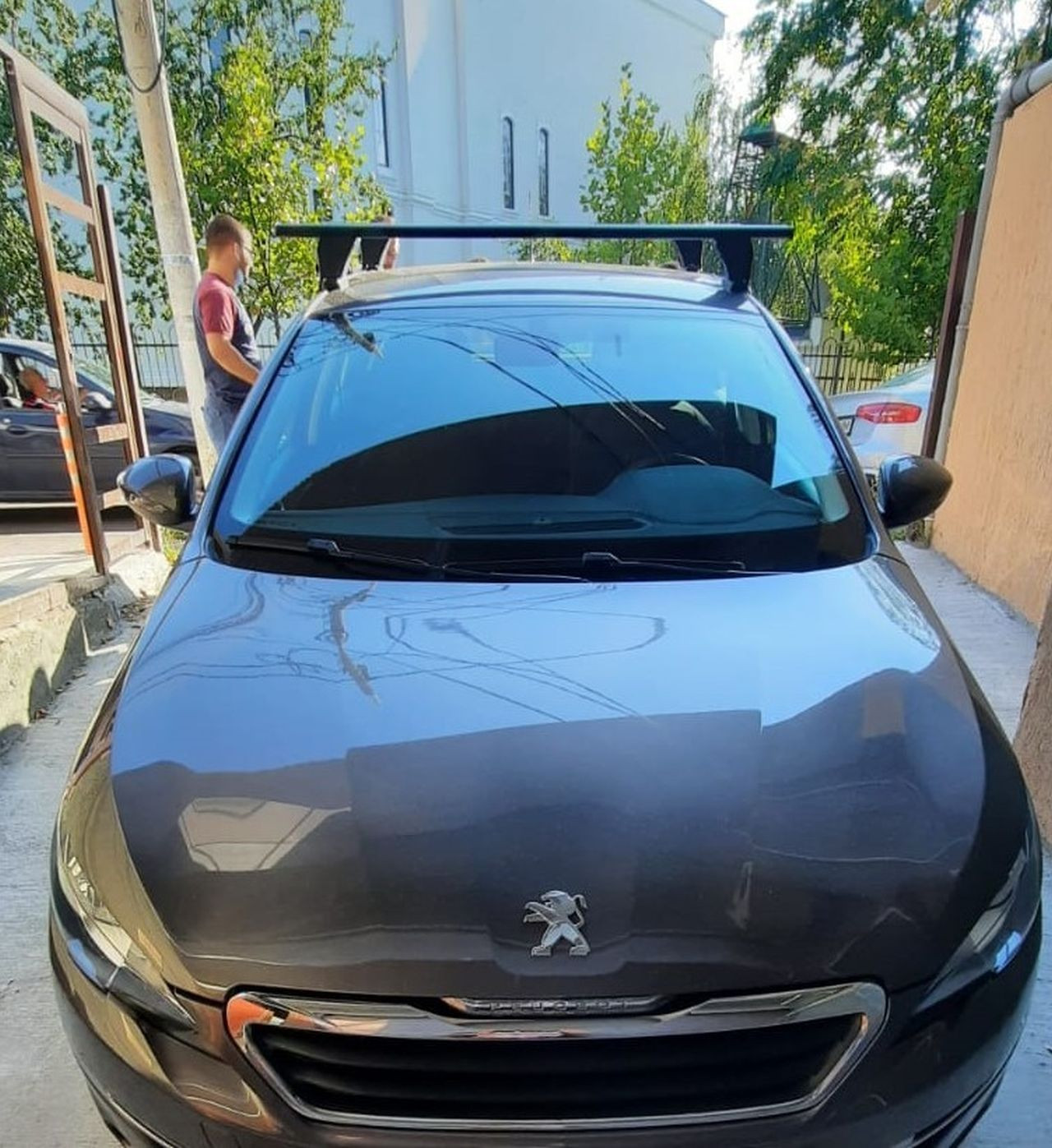 Peugeot 308 bare transversale Menabo Delta