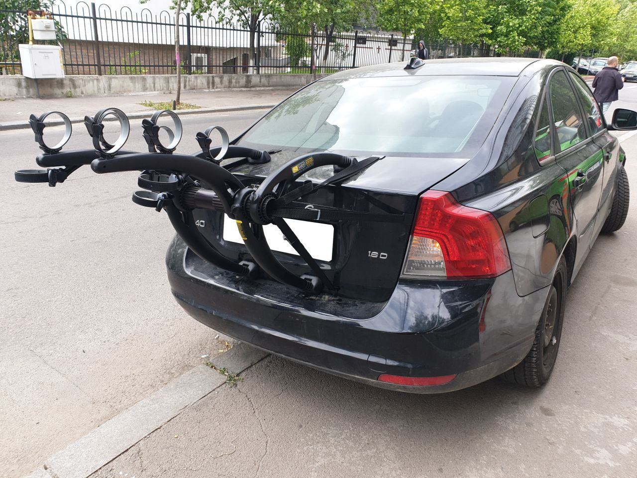 Volvo S suport bicicleta Saris Bones Black