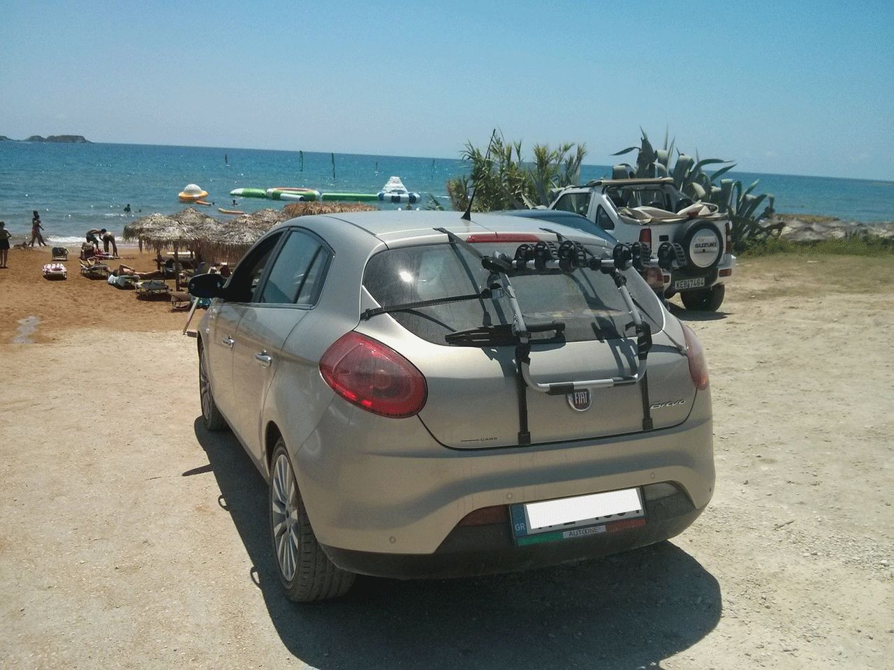 Fiat Bravo suport bicicleta Menabo Mistral