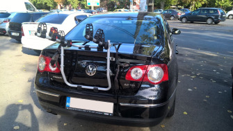 Volkswagen Passat suport bicicleta pe haion Menabo Mistral