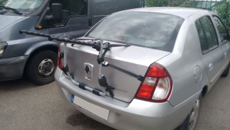 Renault Clio Symbol suport bicicleta Menabo Biki