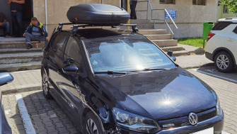 Volkswagen Polo bare transversale Menato Tema si cutie portbagaj Carbo Look