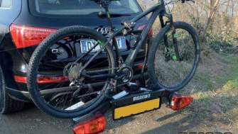 Suport bicicleta Altair 2, accesoriul auto cu prindere pe carlig