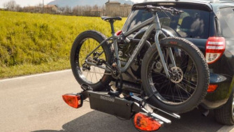Suport bicicleta Menabo Sirio cu prindere pe carlig de remorcare