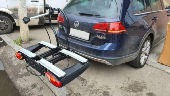 Suport bicicleta Menabo Antares, montaj pe carligul de remorcare