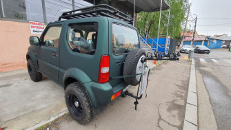 Suzuki Jimny suportbicicleta Menabo Marius