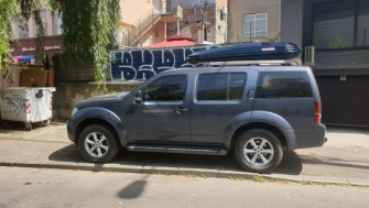 Nissan Pathfinder cutie portbagaj Menabo Diamond