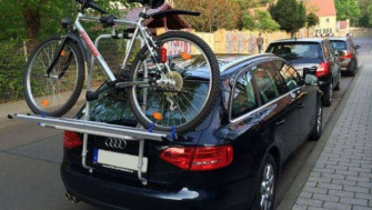 Suport bicicleta Menabo Logic cu prindere pe haion