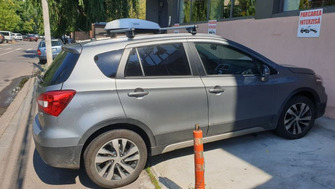 Suzuki SX4 bare transversale Menabo Tiger Silver