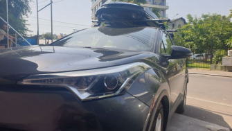 Toyota C-HR bare transversale Menabo Tema si cutie portbagaj Menabo Diamond