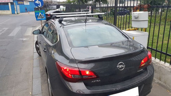 Opel Astra bare transversale Menabo Tema