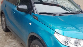 Suzuki Vitara bare transversale Menabo Tiger si cutie portbagaj Carbon Look