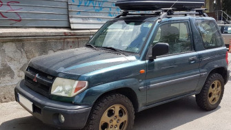 Mitsubishi Pajero cutie portbagaj Menabo Marathon