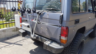 Toyota Land Cruiser suport bicicleta Menabo Marius