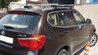 BMW X3 bare transversale Menabo Lince