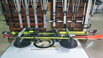 Suport schi si snowboard Fabbri Husky cu prindere magnetica