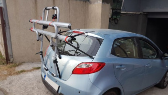 Mazda 2 suport bicicleta Menabo Steel Bike 2