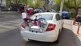 Honda Civic suport bicicleta Menabo Mistral