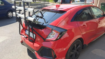Honda Civic suport bicicleta Menabo Stand up 3