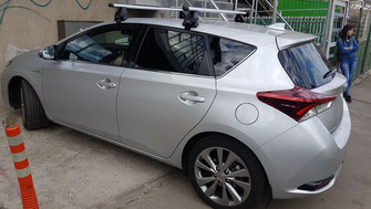 Toyota Auris bare transversale Menabo Tema