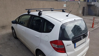 Honda Jazz bare transversale Menabo Tema