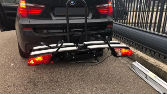 BMW X5 suport bicicleta Menabo Antares