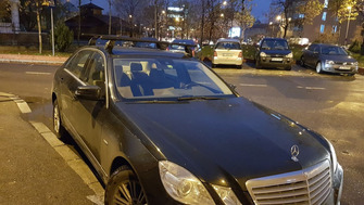 Mercedes E Class bare transversale Menabo Tema